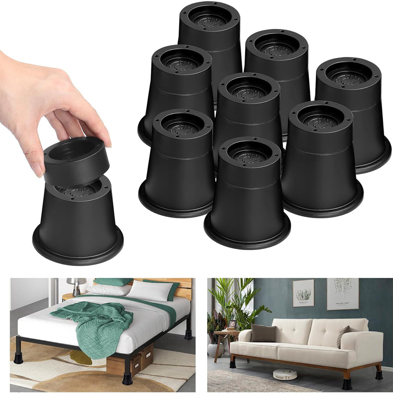 Furniture Hardware Feet - 4개의 고하중 가구 받침대, 원형 고무