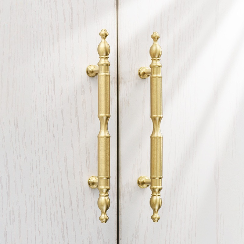 Furniture And Kitchen Hardware Fitting - 유럽 ​​단단한 황동 가구 핸들 옷장