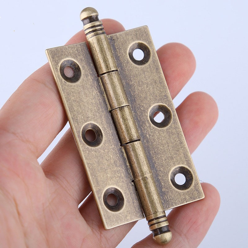 Furniture Hardware Brass - 4Pcs 골동품 황동 문 경첩 2/2.5/3