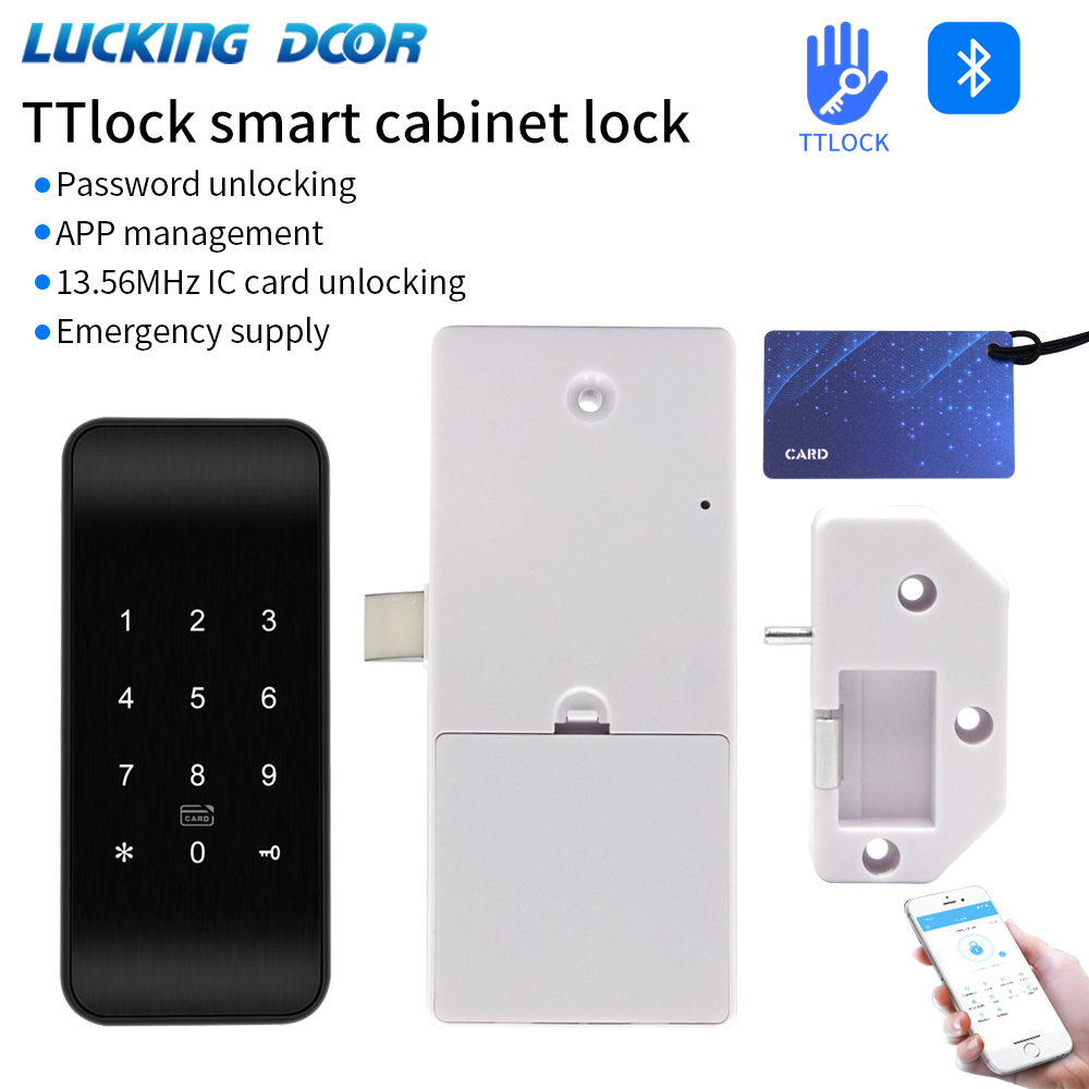 Furniture Hardware Tools - TTLOCK 지문 서랍 잠금 가구 RFID