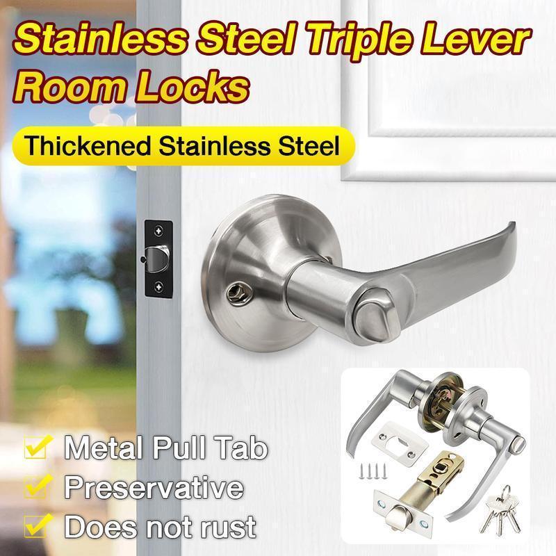 Door Handle Bar - 1Pc 실내 도어록 알루미늄 합금 욕실
