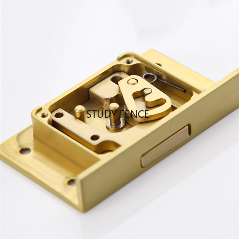 Cabinet Lock Key - 1개 앤티크 메탈 서랍 잠금장치 와인