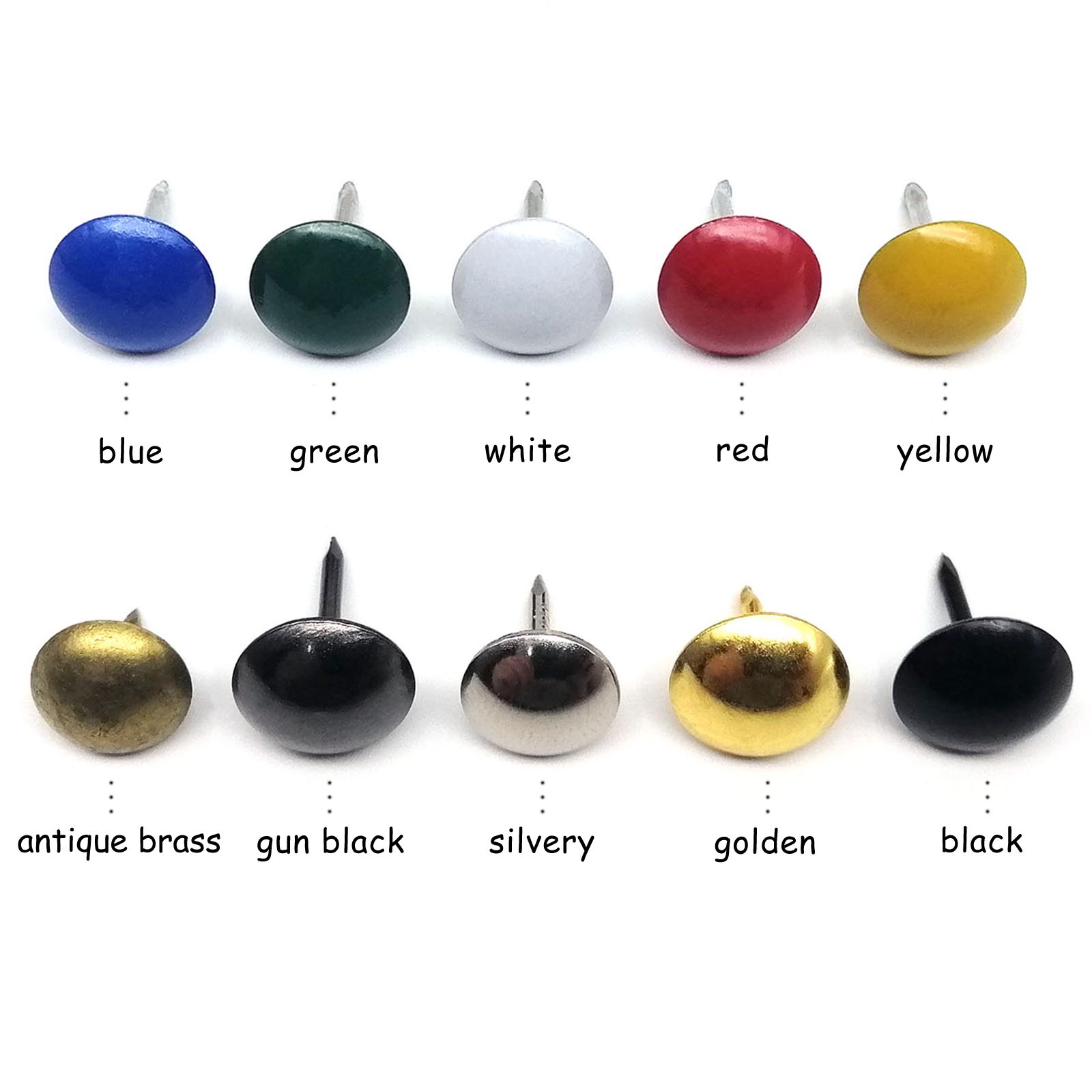 Furniture Upholstery Hardware - 50pcs 다채로운 실내 장식용 못 보석