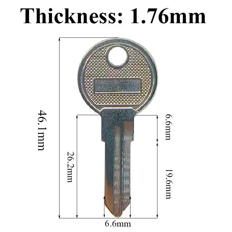 Cabinet Lock Key - 5-100개 AB43 ABUS 하이-릴 키 블랭크
