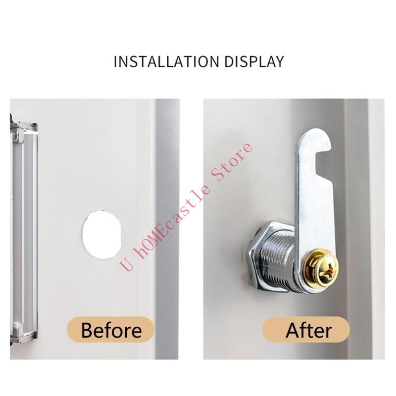63HF 2세트 서랍 캠 잠금 보안 캐비닛 잠금 장치( - Cabinet Lock Key 리뷰 및 가격