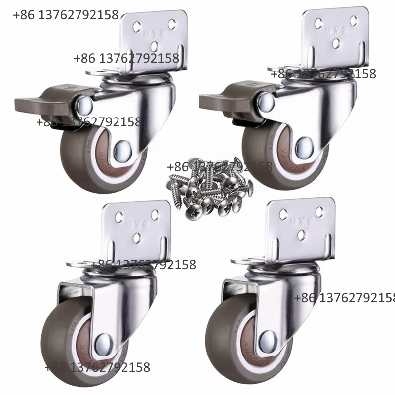 4개입 부드러운 고무 소음 방지 회전 캐스터 휠 아기  - Furniture And Hardware 리뷰 및 가격