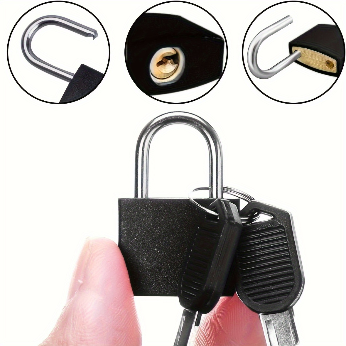 3/6Pcs 2개의 키가 있는 미니 다채로운 자물쇠 작 - Cabinet Lock Key 리뷰 및 가격