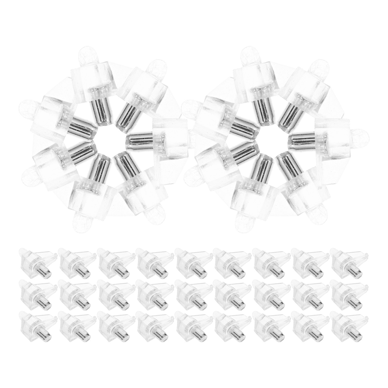 100개입 선반 지지대 투명 보드 못 하드웨어 액세서리 - Furniture Hardware Material 리뷰 및 가격