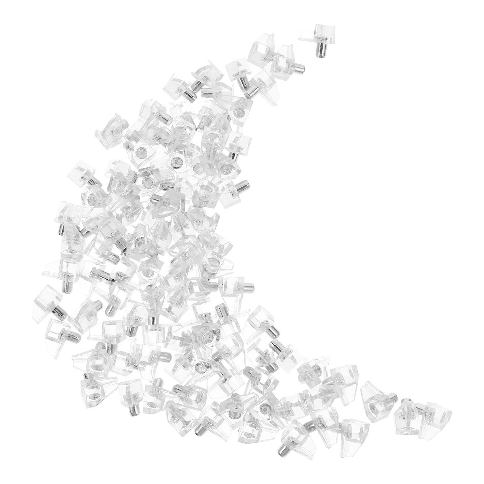 100개입 선반 지지대 투명 보드 못 하드웨어 액세서리 - Furniture Hardware Material 리뷰 및 가격