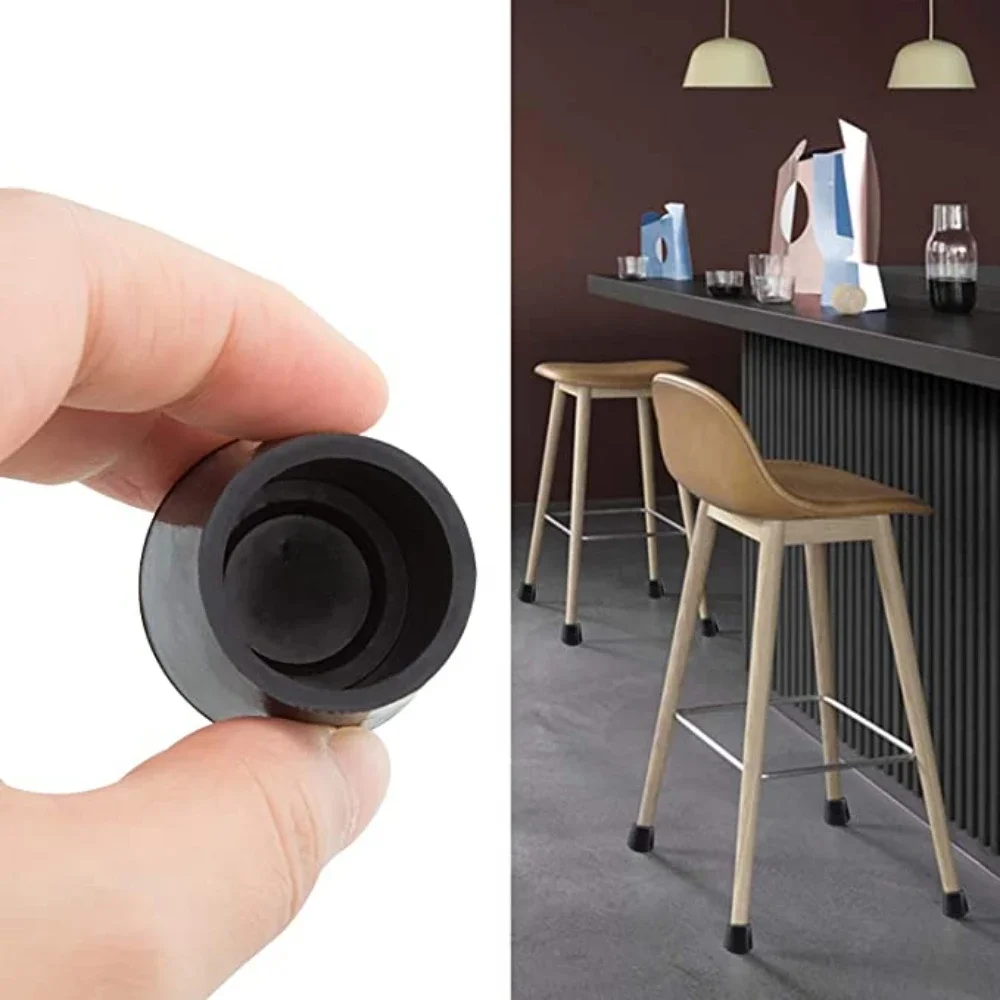 의자 의자 발 커버 가구 고무 발 다리 테이블 끝 삽입 - Furniture Hardware Feet 리뷰 및 가격