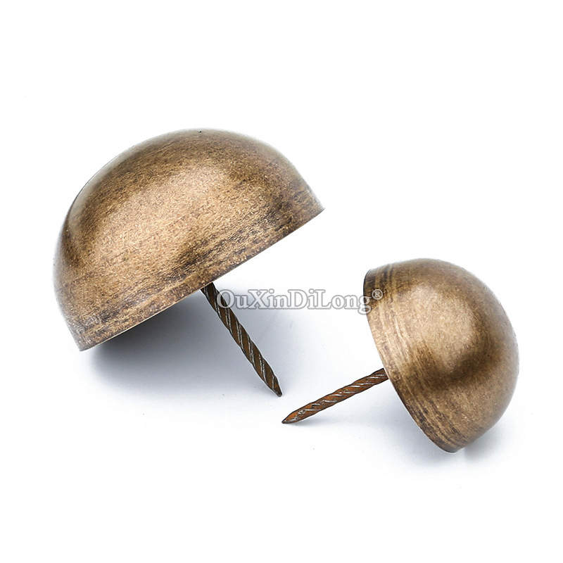 레트로 빈티지 20개 앤틱 황동 장식용 가구 못/리벳/ - Furniture Upholstery Hardware 리뷰 및 가격