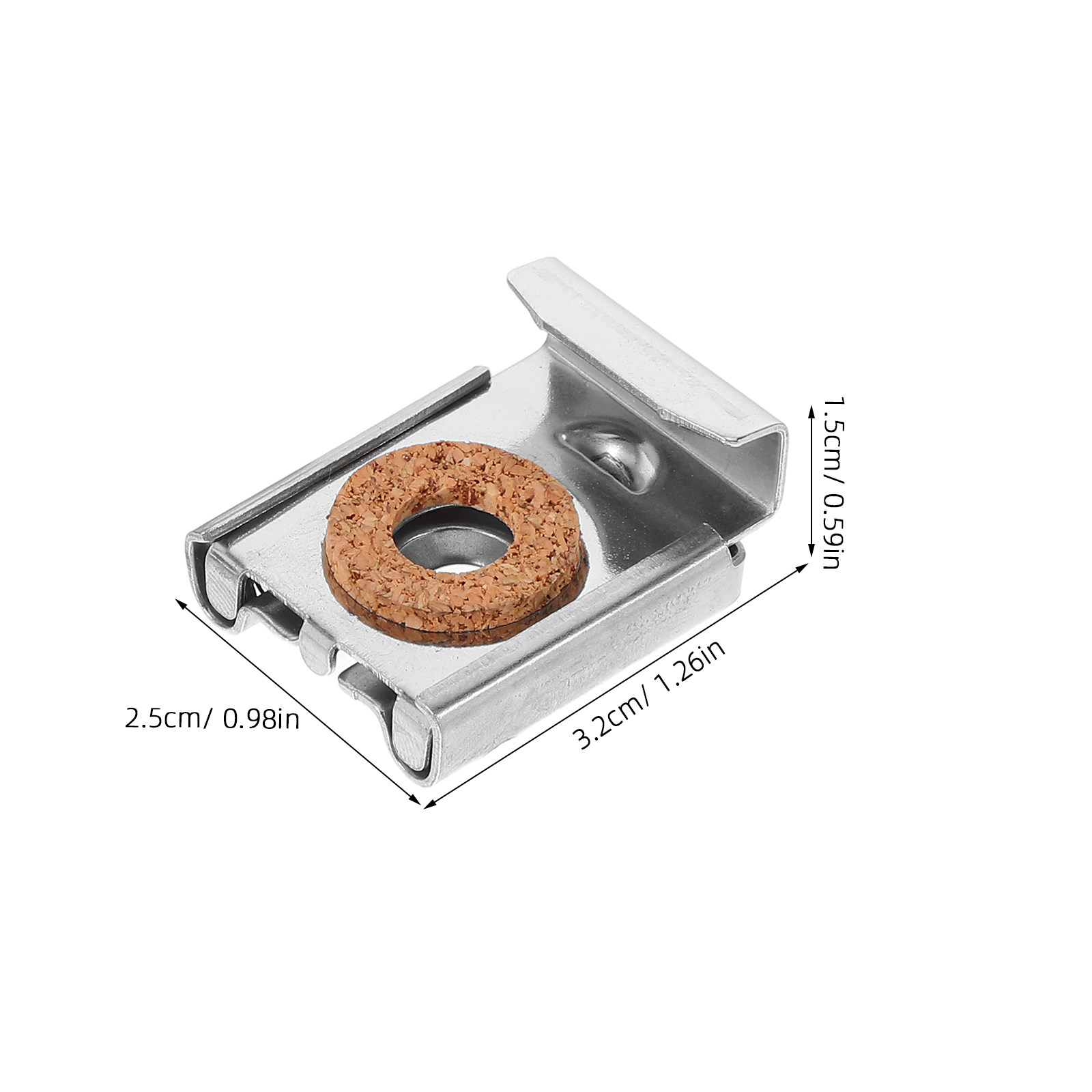 1세트, 스테인리스 스틸 재질의 사각형 거울 클립, 견 - Office Furniture Hardware 리뷰 및 가격