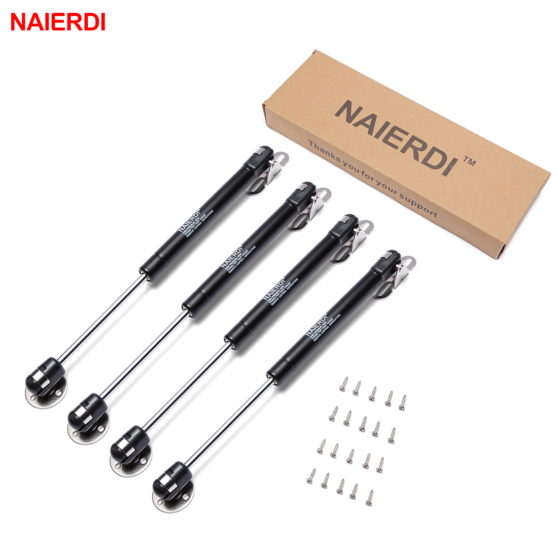 4PCS NAIERDI 10-15KG 가구 가스 스프링 - Furniture Hardware Brass 리뷰 및 가격