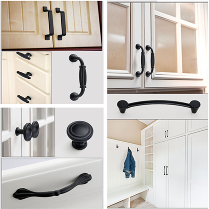 가구 캐비닛 손잡이 및 주방 서랍용 검정색 손잡이 찬장 - Restoration Hardware Furniture Used 리뷰 및 가격