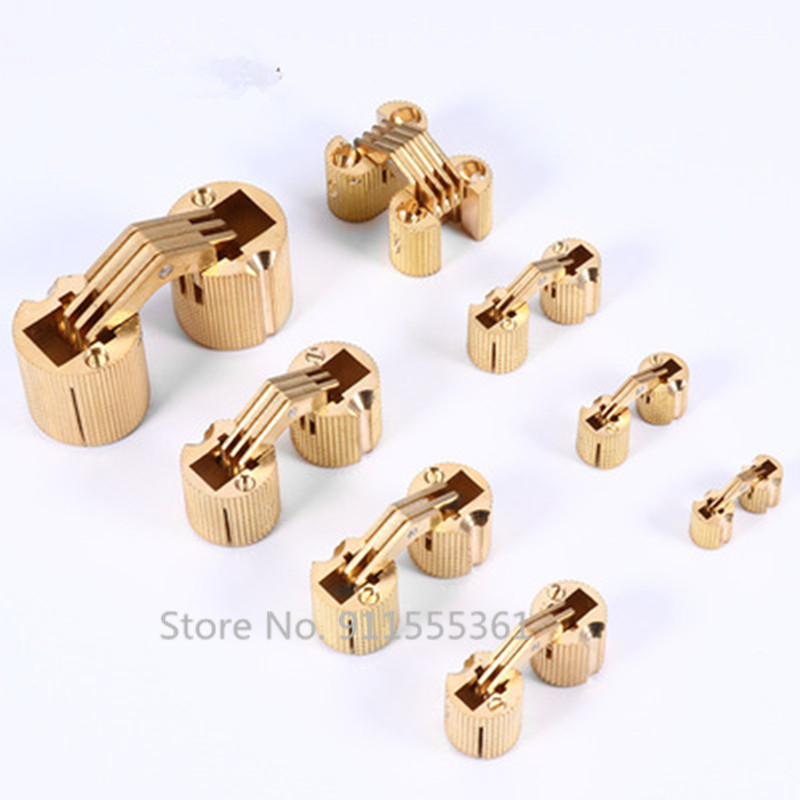 구리 황동 가구 경첩, 원통형 숨겨진 캐비닛 은폐 문  - Furniture Hardware Brass 리뷰 및 가격