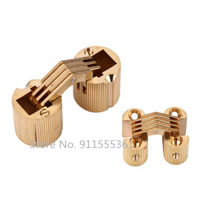 구리 황동 가구 경첩, 원통형 숨겨진 캐비닛 은폐 문  - Furniture Hardware Brass 리뷰 및 가격