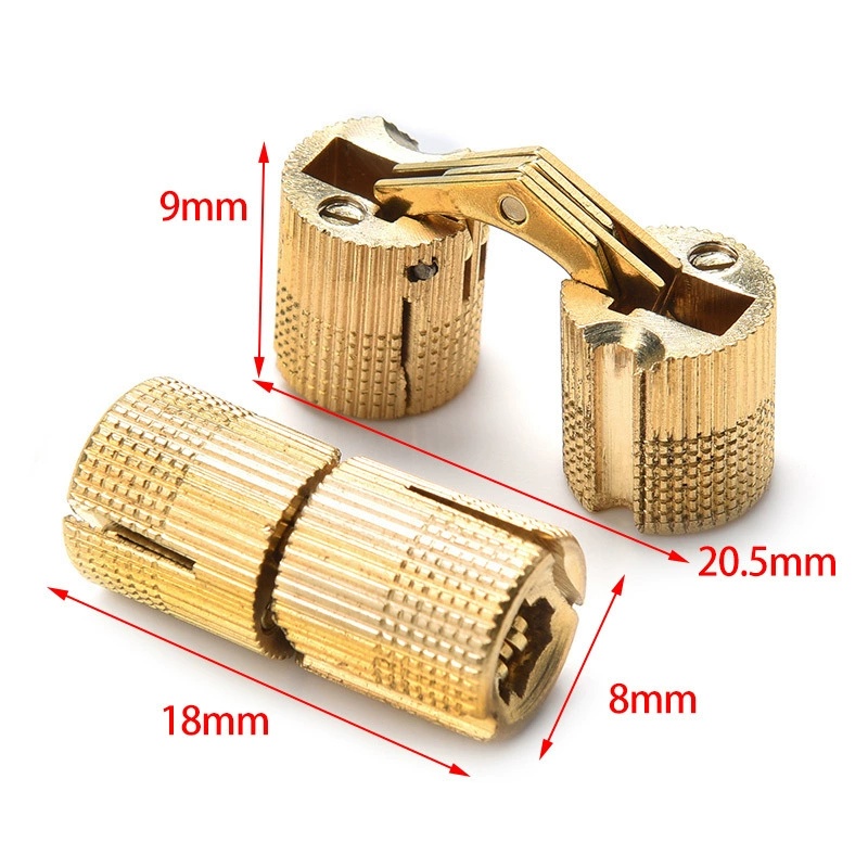 새로운 2026년형 8-18mm 구리 배럴 힌지, 숨김 - Furniture Hardware Brass 리뷰 및 가격