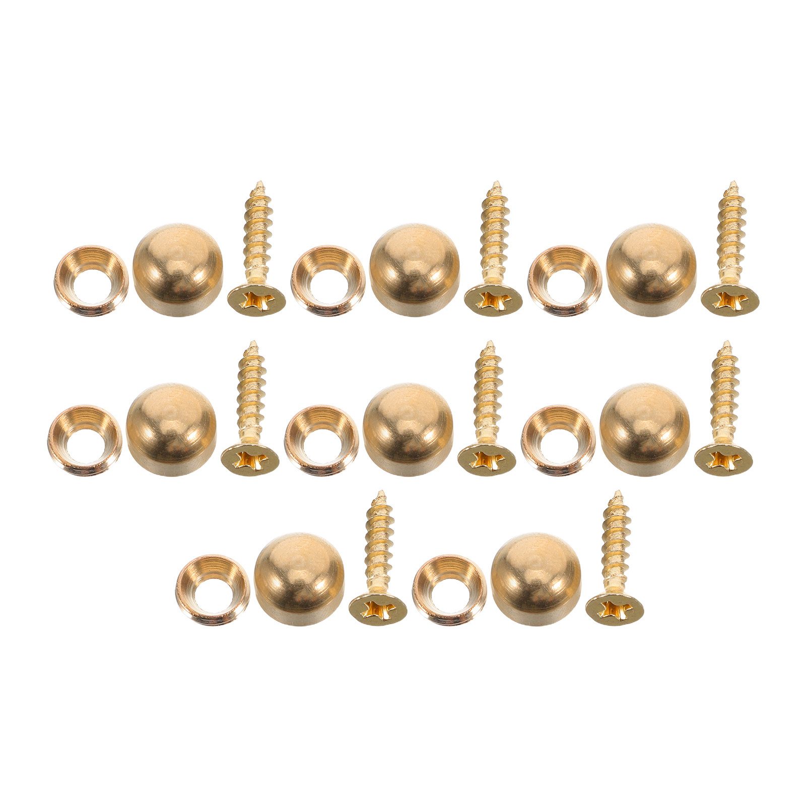 16개 셀프 태핑 구리 나사 장식 커버 거울 나사 캡  - Furniture Upholstery Hardware 리뷰 및 가격