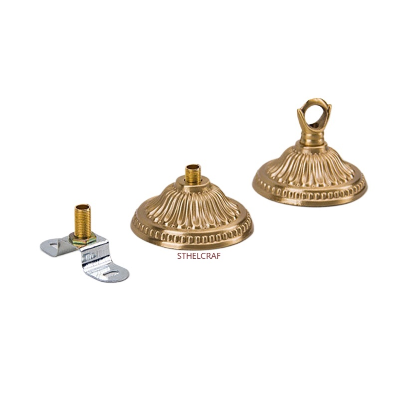 1PC 고급 황동 후크 홈 인테리어 팬 램프 걸이 후크 - Furniture Hardware Tools 리뷰 및 가격
