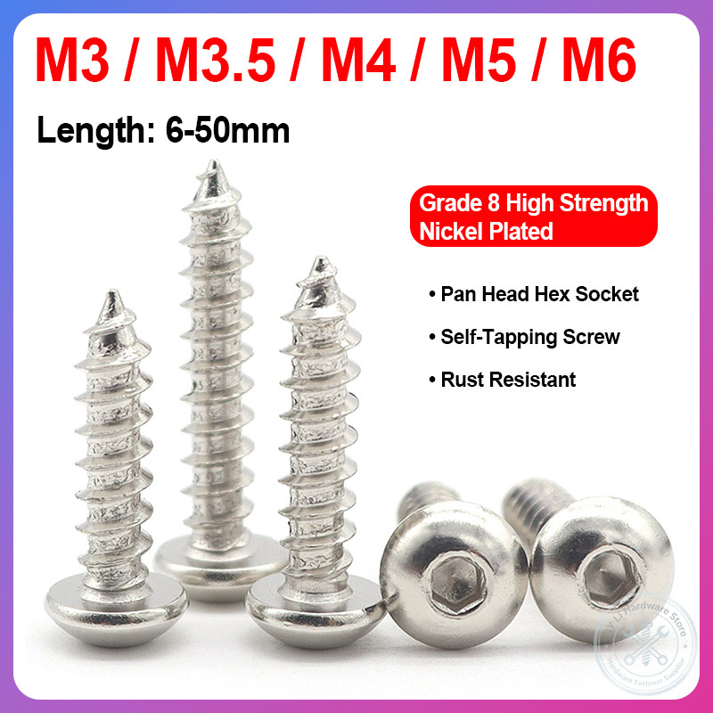 M3, M3.5, M4, M5, M6, 8등급, 니켈  - Furniture Grade Hardware 리뷰 및 가격