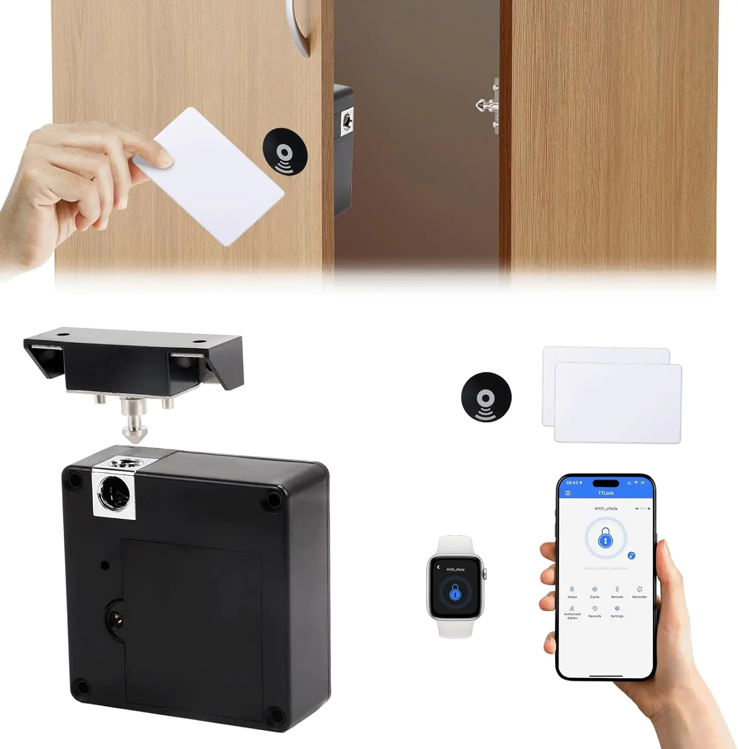 휴대폰 NFC 스마트 라커 전자 잠금장치 RFID13. - Furniture Hardware Tools 리뷰 및 가격