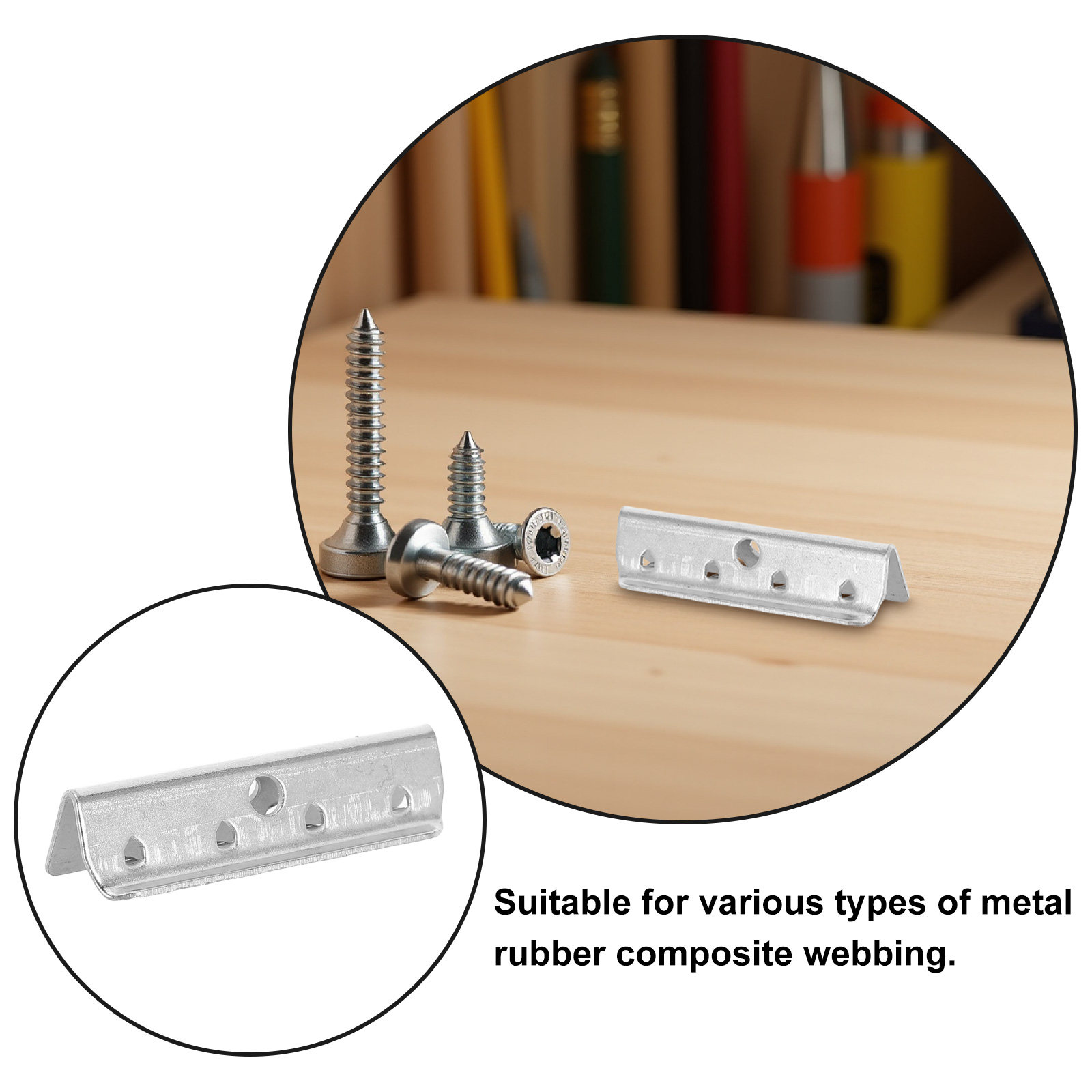 고무 웨빙용 금속 엔드 클립 20개, 소파, 의자, 가 - Furniture Upholstery Hardware 리뷰 및 가격