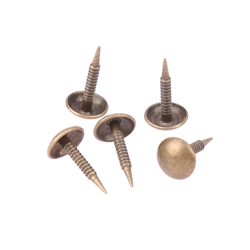 100개 앤틱 브론즈 장식용 못, 보석함, 나무 상자, - Furniture Upholstery Hardware 리뷰 및 가격