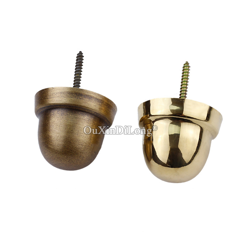 레트로 빈티지 4개 세트 앤틱 순수 황동 장식용 가구  - Furniture Upholstery Hardware 리뷰 및 가격