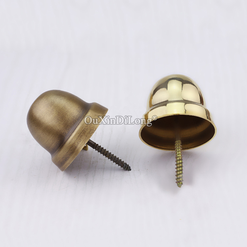 레트로 빈티지 4개 세트 앤틱 순수 황동 장식용 가구  - Furniture Upholstery Hardware 리뷰 및 가격