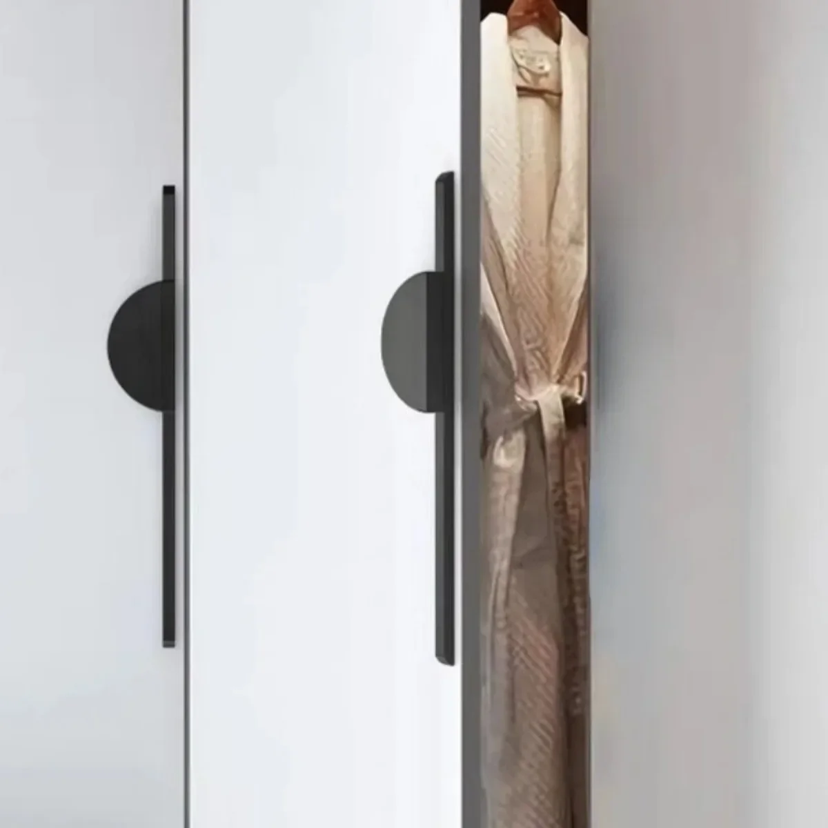 미니멀리스트 스타일 반원형 가구 손잡이 블랙 옷장 주방 - Restoration Hardware Furniture Used 리뷰 및 가격