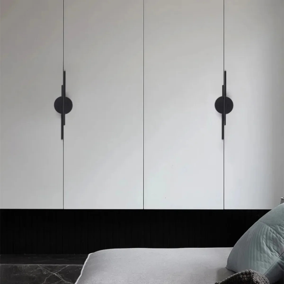 미니멀리스트 스타일 반원형 가구 손잡이 블랙 옷장 주방 - Restoration Hardware Furniture Used 리뷰 및 가격