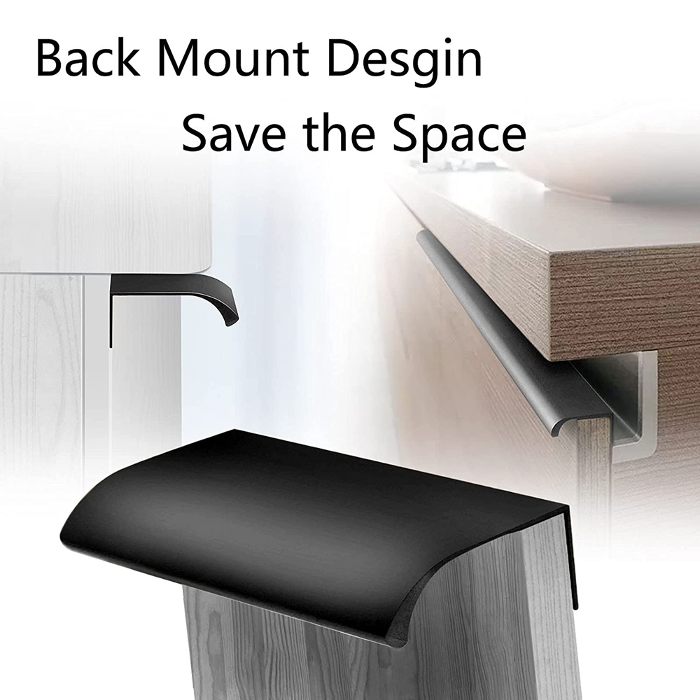 숨겨진 가구 서랍은 부엌 캐비닛 도어 블랙 핸들 알루미 - Restoration Hardware Furniture Used 리뷰 및 가격