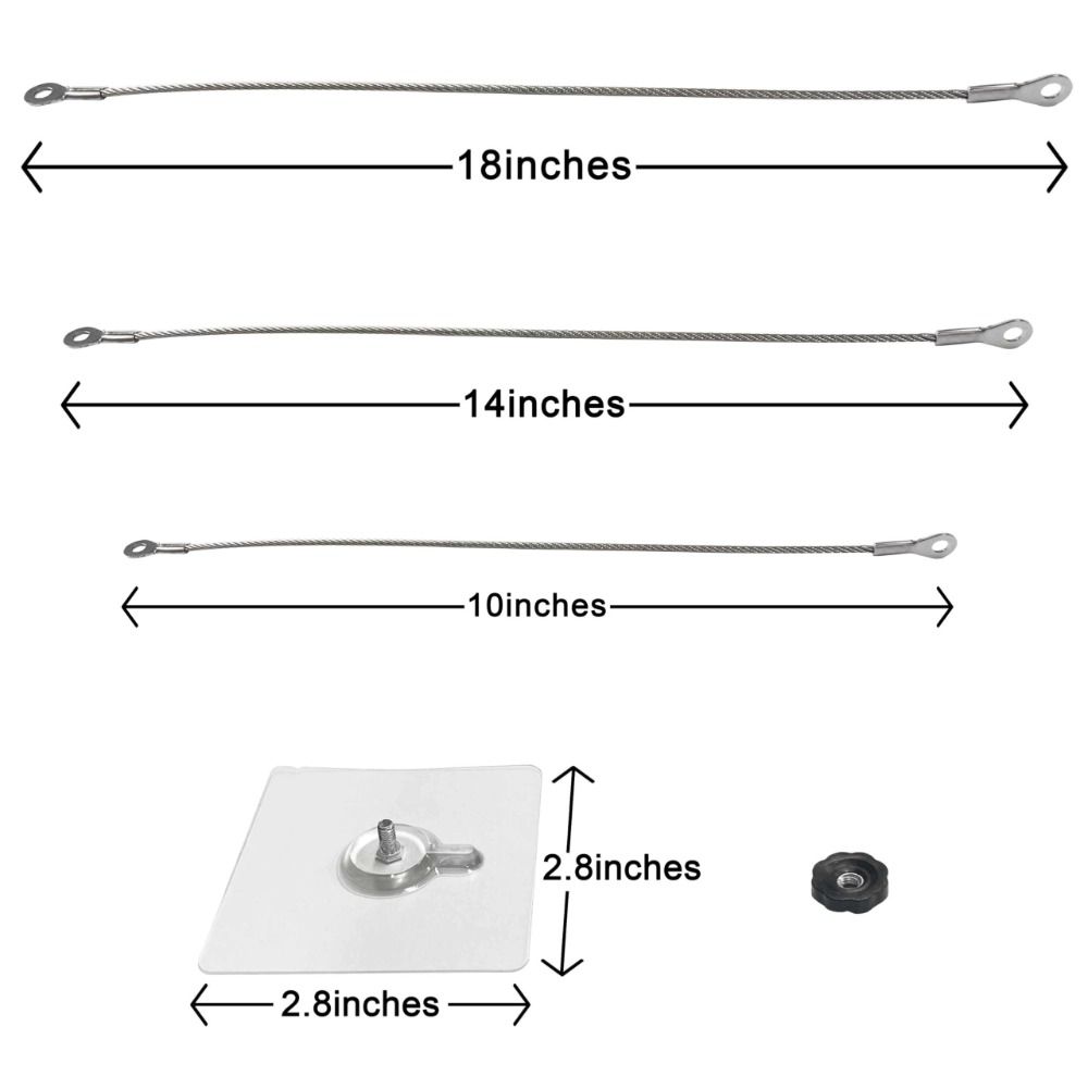 6팩 넘어짐 방지 가구 스트랩 스테인리스 스틸 자가 접 - Furniture Hardware Tools 리뷰 및 가격