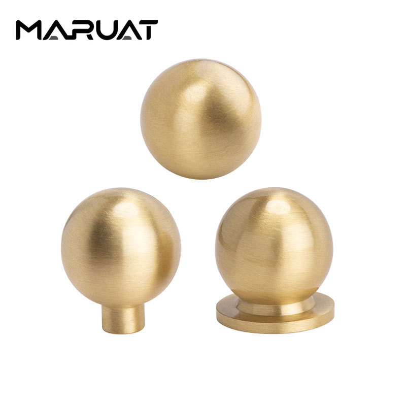 홈 옷장 문 손잡이 원형 황동 손잡이 앤틱 캐비닛 서랍 - Furniture Hardware Brass 리뷰 및 가격