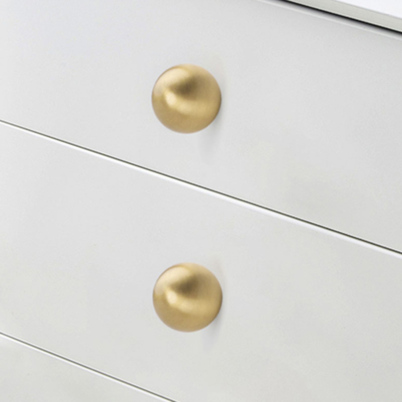 홈 옷장 문 손잡이 원형 황동 손잡이 앤틱 캐비닛 서랍 - Furniture Hardware Brass 리뷰 및 가격