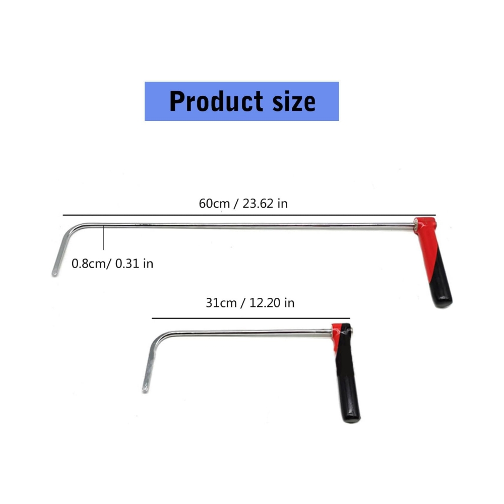 자동차 덴트 수리용 회전식 핸들 훅 도구 도어 엣지 인 - Door Handle Bar 리뷰 및 가격