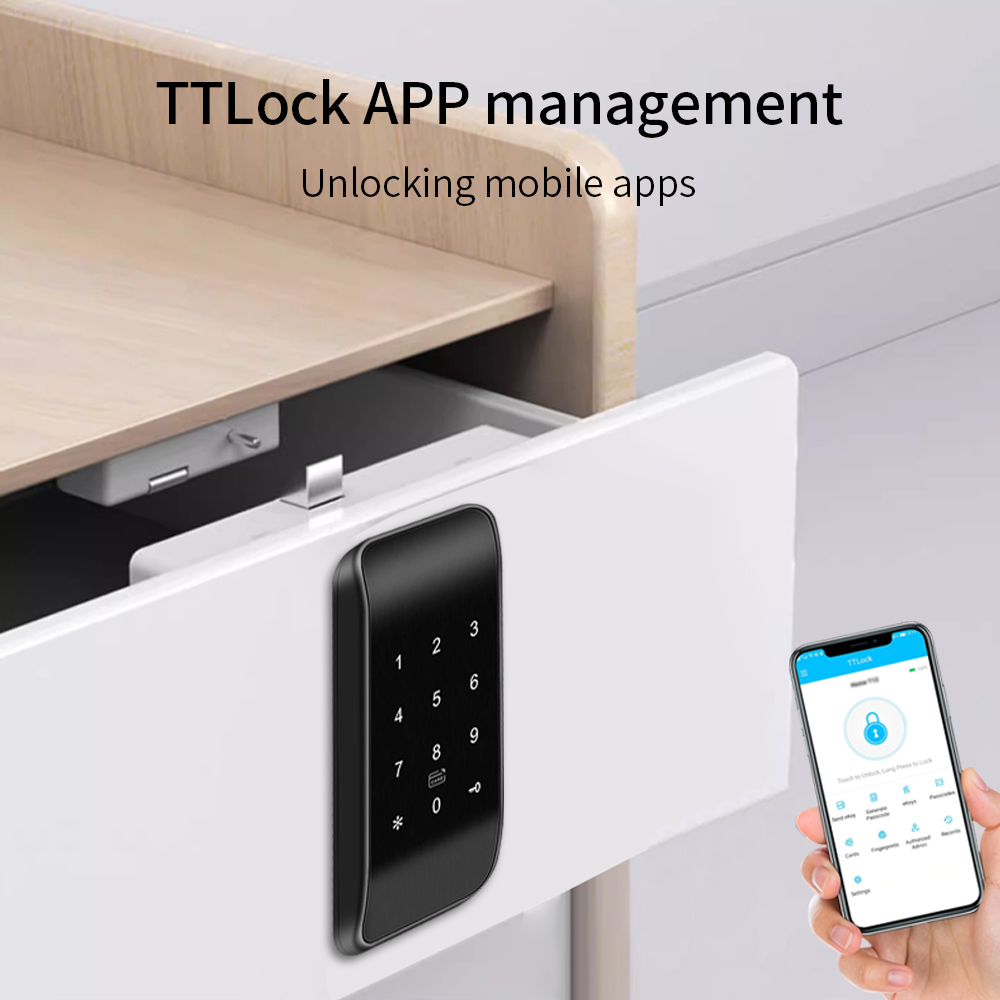 TTLOCK 지문 서랍 잠금 가구 RFID BLE 캐비 - Furniture Hardware Tools 리뷰 및 가격