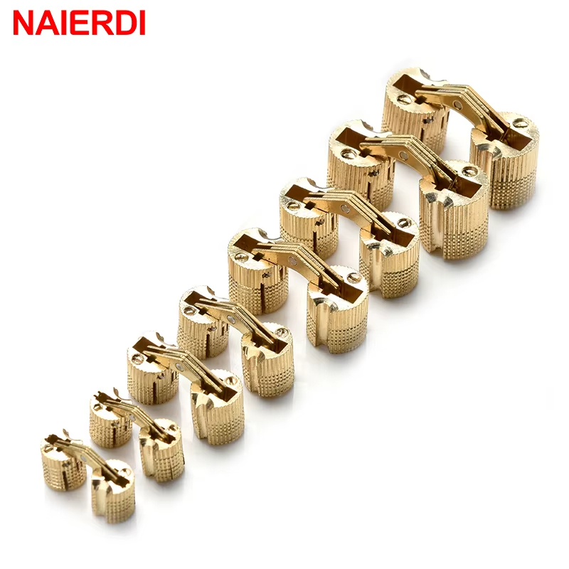 Naierdi 구리 황동 가구 경첩 8-18mm 원통형 - Furniture Hardware Brass 리뷰 및 가격