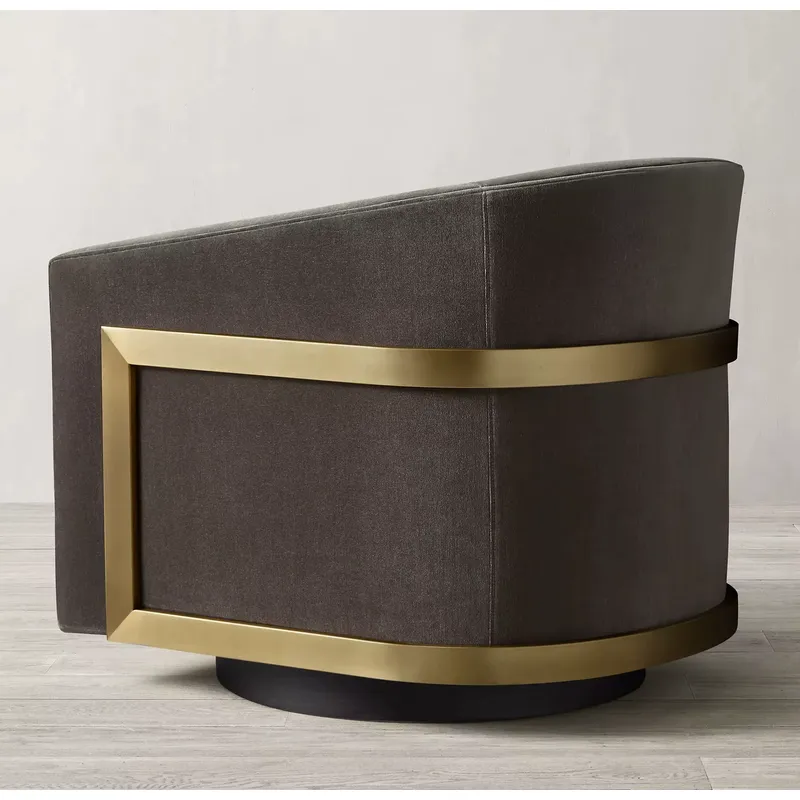 거실용 모던 스타일 하드웨어 장식 회전 의자 실내 소파 - Furniture Upholstery Hardware 리뷰 및 가격