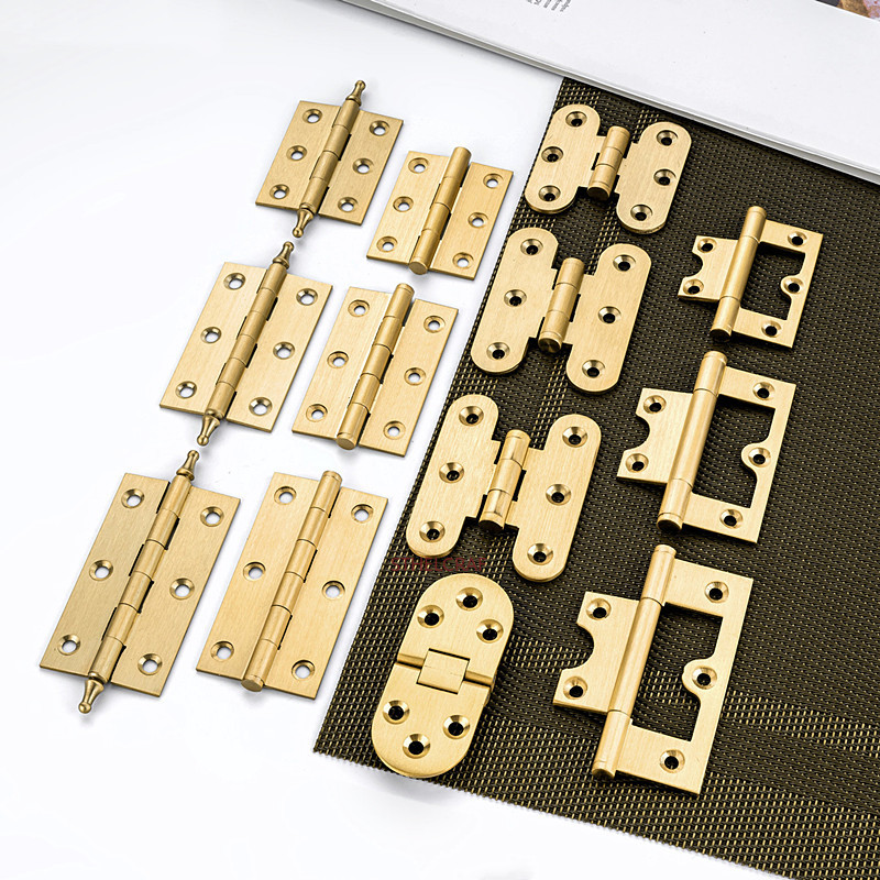 2pc 황동 캐비닛 도어 힌지 2인치/2.5인치/3인치 - Furniture Hardware Brass 리뷰 및 가격