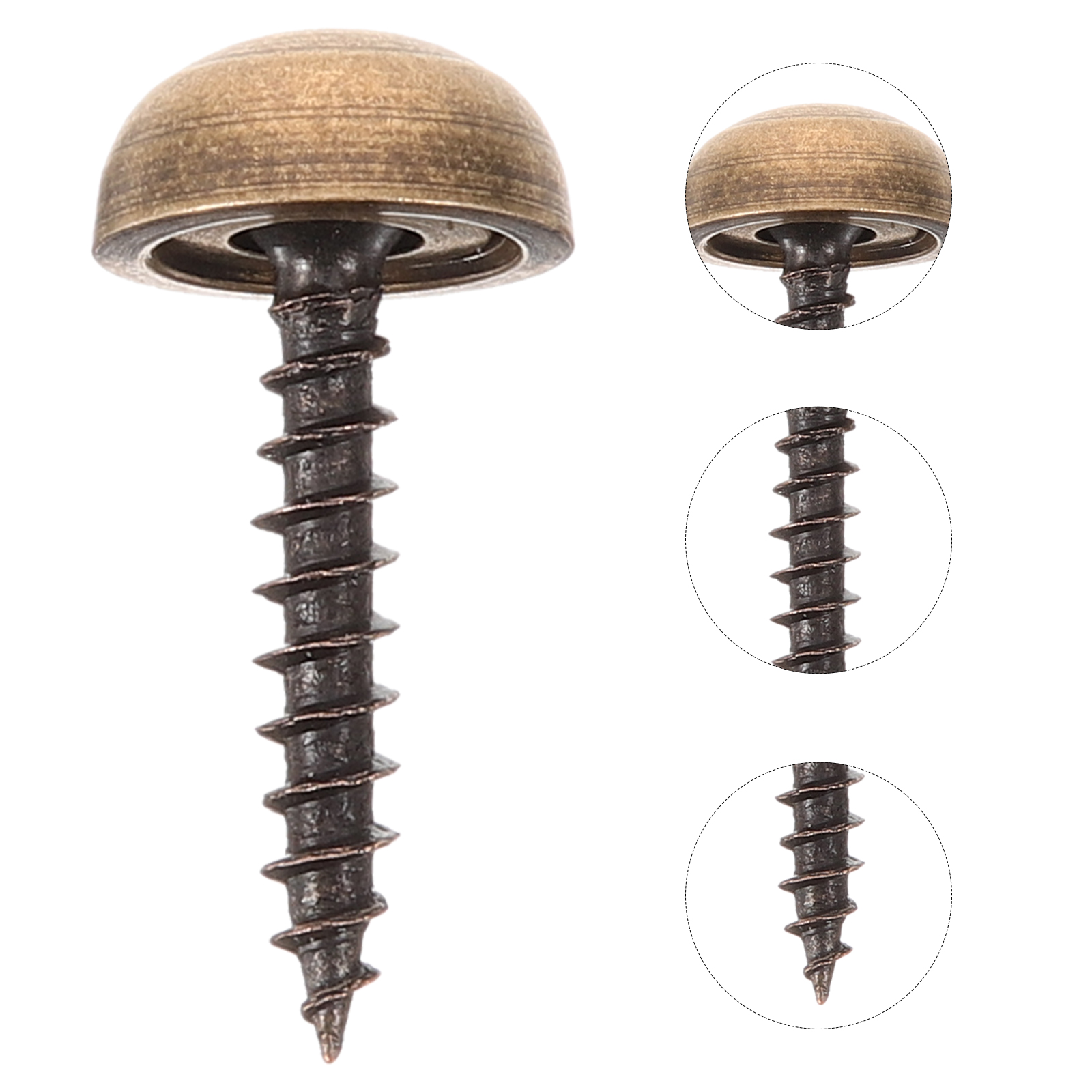 8pcs 13mm 황동 황동 나사 컬러 실내 장식품 나 - Furniture Upholstery Hardware 리뷰 및 가격
