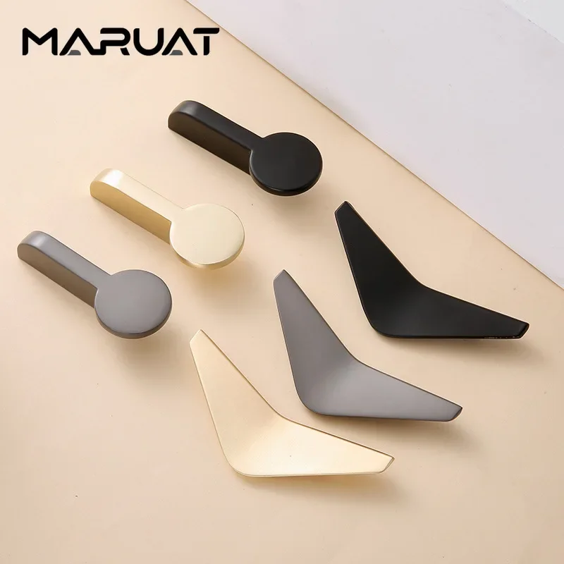 아연 합금 모던 골드 블랙 옷장 문짝 솔리드 핸들, 단 - Drawer Pull Gold 리뷰 및 가격