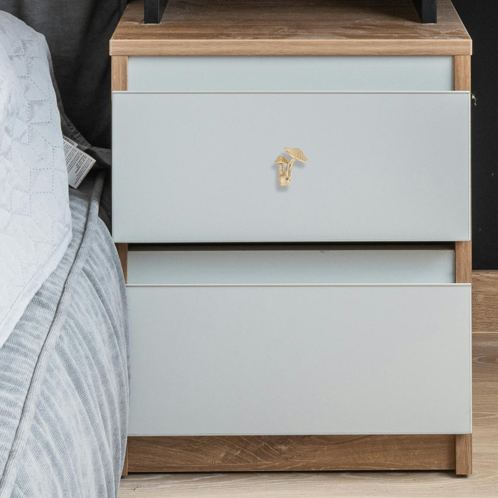 황동 재질의 버섯 모양 캐비닛 손잡이, 골드 색상, 빈 - Drawer Pull Gold 리뷰 및 가격
