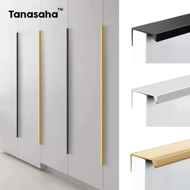 숨겨진 가구 핸들 매트 블랙 골드 실버 주방 캐비닛 당 - Drawer Pull Gold 리뷰 및 가격