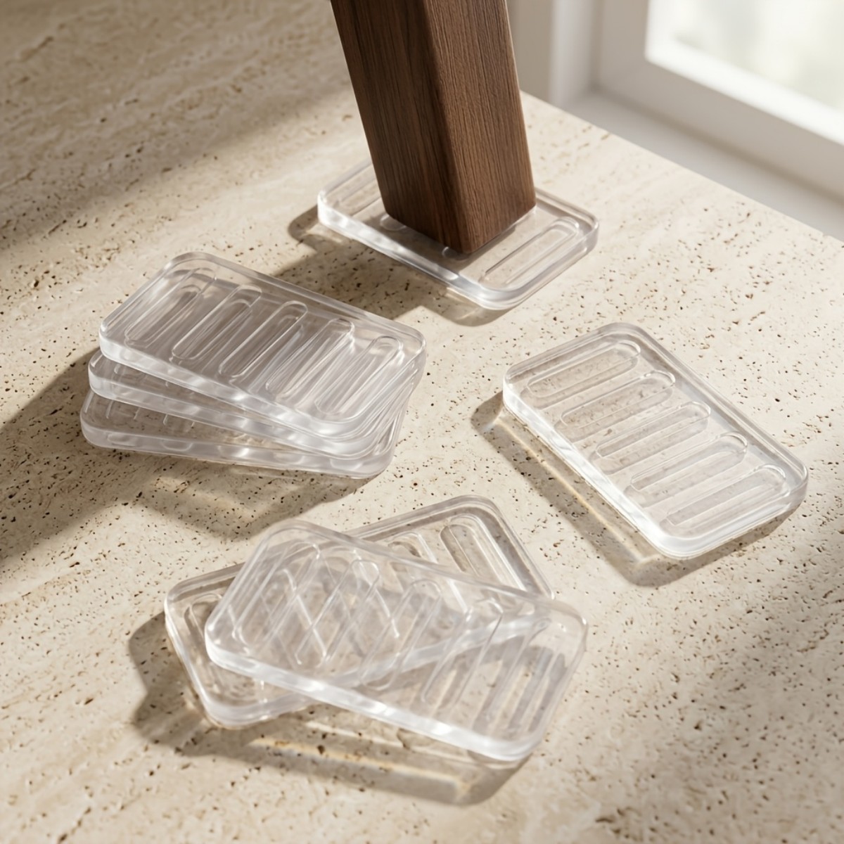 8개 조절 가능한 테이블 다리 밸런스 패드, 고르지 않 - Furniture Hardware Feet 리뷰 및 가격