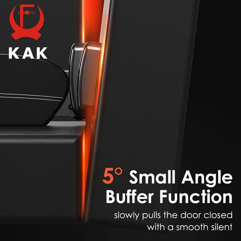 KAK 2PCS 주방 캐비닛 경첩 숨겨진 블랙 소프트  - Furniture And Kitchen Hardware Fitting 리뷰 및 가격