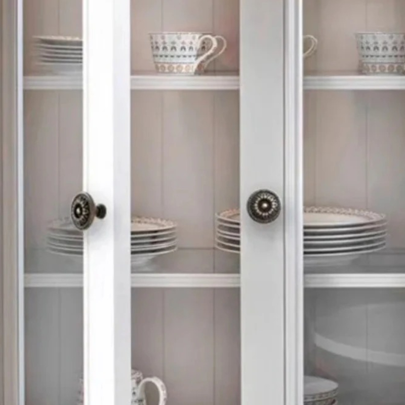 2Pcs 청동 톤 레트로 합금 주방 서랍 캐비닛 도어  - Furniture And Kitchen Hardware Fitting 리뷰 및 가격