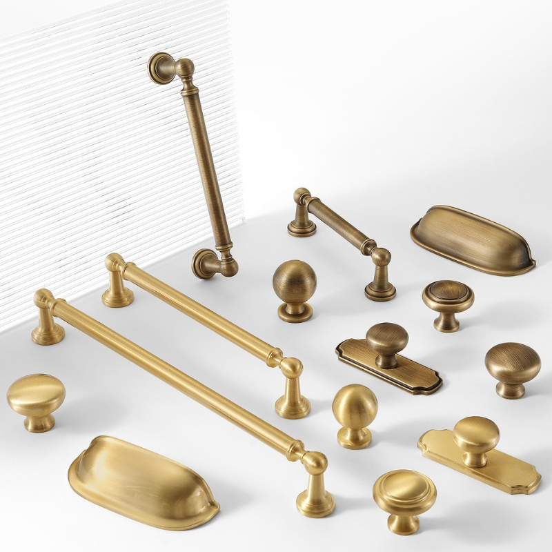 미국산 황동 가구 손잡이, 옷장 및 서랍용 골드 손잡이 - Furniture And Kitchen Hardware Fitting 리뷰 및 가격